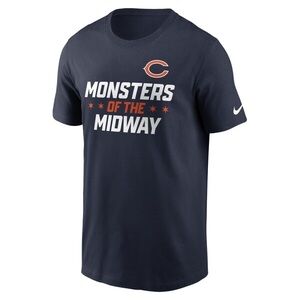 Chicago Bears Nike Dark Blue 'Monsters of the Midway' Tee